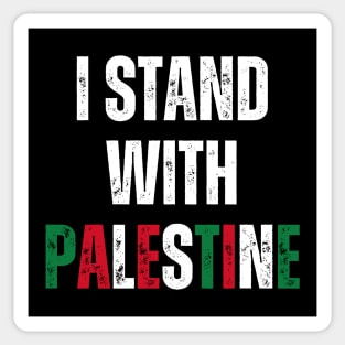 I STAND WITH PALESTINE-FREE PALESTINE Sticker